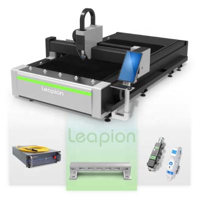 China Laser CUTTING Shandong Leapion IF-3015E Economy Fiber Laser Cutting Machine China Shape for sale