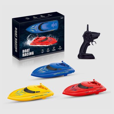 China Racing RC Hobby 2.4G mini water rc boat toy HC515441 remote control boat toys for sale