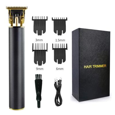 China High Quality Waterproof Zero Gap Trimmer Barber Carving Hair Trimmer Clipper Cordless Household Trimmer for sale