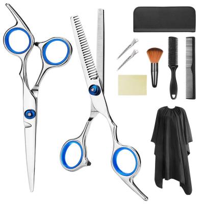 China Wholesale Stainless Steel Barber Hair Cutting Scissors Thinning Scissors Wholesale Stainless Steel Hairdressing Beauty Thinning Sharp for sale