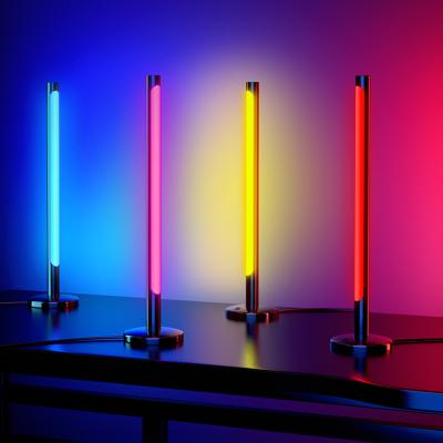 China Modern Led Ambient Light Colorful Music Sound Atmosphere RGB Rhythm Pickup Band Light Control Music Light Guide Usb Lamp For Car Party for sale