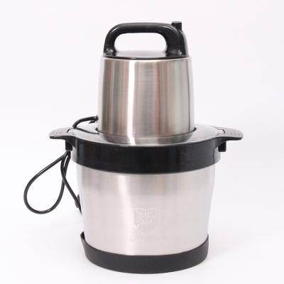 China NEW 6L 1000W Electric Car OEM Meat Chopper Blender Stainless Steel Bowl Vegetable Food Cleaver for sale