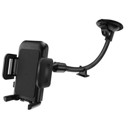 China Easy Install Universal Cell Phone Mount Holder Cell Phone Car Mobile Phone Car Mobile Extendable Rotating Holder for sale