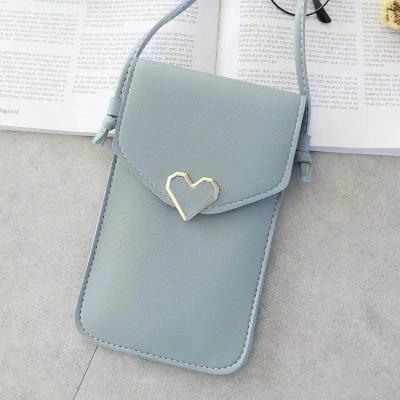 China Small Purse Wallet Waterproof Genuine Leather Cross - Body Cell Phone Bag For Women for sale