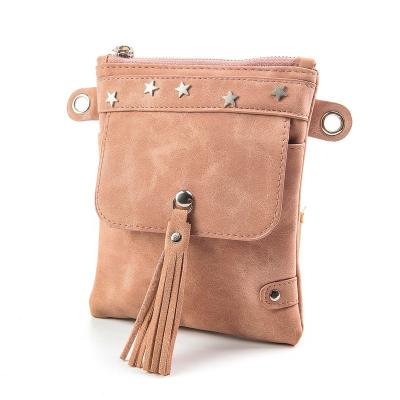 China Hot Sale Waterproof Women Clips Mini Ladies Tassels Single Shoulder Cross - Body Bags for sale