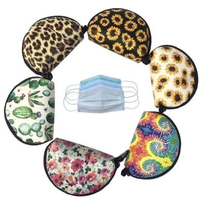 China Best Selling Stocked Custom Design Printed Zipper Shell Cosmetic Pocket Pu Storage Bag for sale