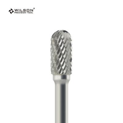 China For Cylindrical Metal Burr Removing /Industry Wood Drill Machine C-10-100084 Factory With Radius End Tungsten Rotary Carbide Burr Removing Metal Working Bur for sale