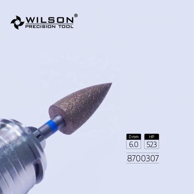 China For Lab 6.0mm Dental 8700307 Tapered Shape Efficient Cutting And Self-Cleaning Faster Abrasion Solid Sintered Diamond Burs Dental Diamond Bit for sale