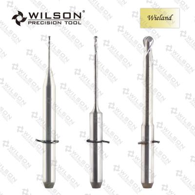 China For Dental Lab Milling Uncoated Burs Fit For Wieland Mini Machines-Cutting Zirconia Cadcam Office for sale