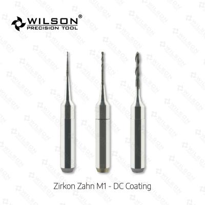 China For Dental Lab Milling Burs DC Diamond Carbon Coating Fit For Zirkon Zahn M1 Machine-Cut Zirconia Cadcam Desktop for sale