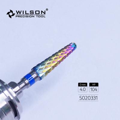 China For Dental Lab 5020331 with Efficient CrN Rainbow Coating and Stable Carbide Burs Setting Used for Dental Resin/Acrylic/Plaster/Metal Burrs for sale