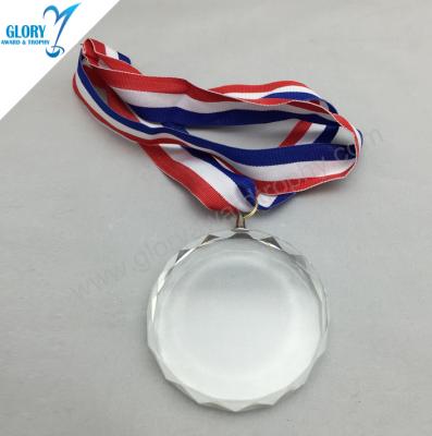 China Custom Europe China Glass Crystal Award Medal for sale