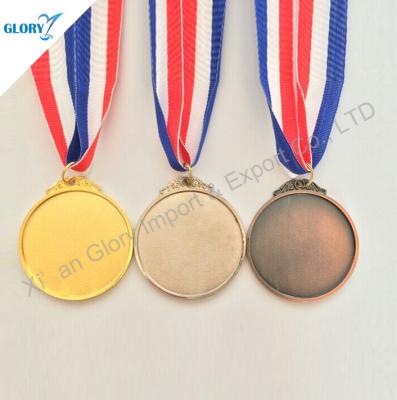 China Europe Metal Award Custom Sports Round Medal for sale