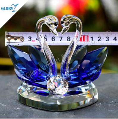 China 2016 Wholesale Europe Swan Blue Pink Crystal Wedding Gifts for sale