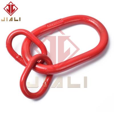 China Heavy Industry Alloy Steel Ring Rigging Wires Strong Oval Long Lifting Sling Connecting Ring And Lifting Mother Ring for sale