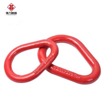 China Alloyed Lifting Rings Strong Alloy Steel Pear Shaped Ring Steel Lifting Ring Spreader Welded Pear Shaped Ring for sale