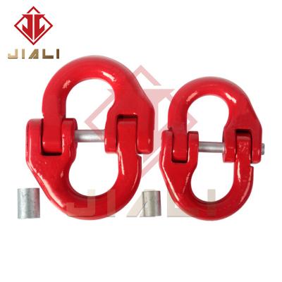 China 1.12T-43.5T heavy industry butterfly clasp shackles lifting buckle chain double ring buckle lifting and lifting butterfly buckle for sale