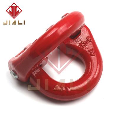 China Heavy Industry Double Ring Hoisting Butterfly Buckle 1.12T-43.5T Butterfly Clasp Shackles Hoisting Buckle Chain for sale