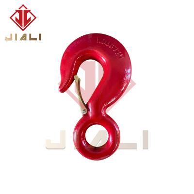 China Launch 2021 Customs Dump Red Forge Steel Training Hook-Lift With High Strength For Lifting Sling And Rigging for sale