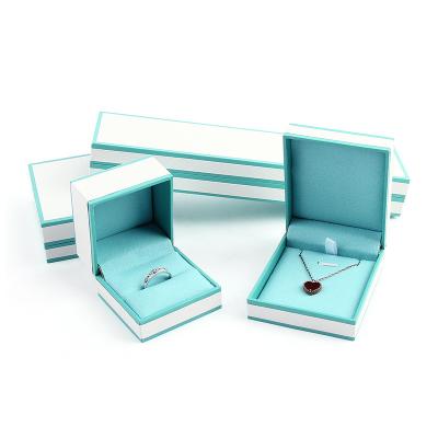 China Classic Professional Custom Jewelry Plastic Packaging Box High Quality Jewelry Plastic Box For Ring Necklace for sale