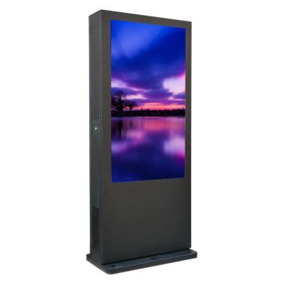 China Latest Arrival Hd Indoor Display Stands Standing 65 Inch Advertising Player 4k Screen 55 Gas Station Outdoor Digital Signage for sale