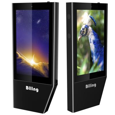 China Digital Signage 65 55 Inch LCD Display Indoor Outdoor Digital Totem Sign 75 Inch Floor Standing LCD Digital Signage for sale