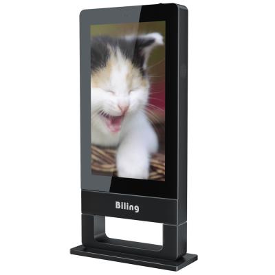 China New Type Outdoor 55 Inch Double Sides Kiosk Double Screen Digital Signage for sale