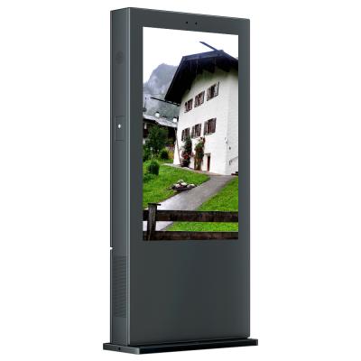 China IP55 IP65 Digital Outdoor Vertical Dustproof Waterproof Outdoor Signage 32 49 55 65 Inch LCD Advertising Player for sale