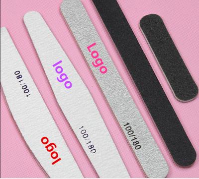 China OEM Available High Quality Nail File Sanding Sun 100/180 Mini Nail File for sale