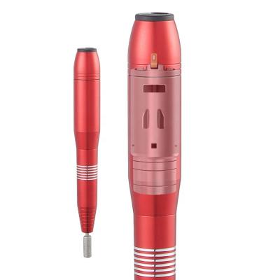 China Portable Handle Electric Efile Gel Nail Drill File Machine 20000rpm For Acrylic Nails Salon Home Use for sale