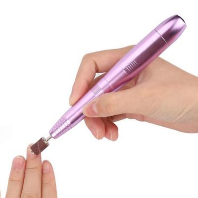 China Portable CE RoHS Approved Silver Rose Nail Drill Handpiece USB Electric Cord for sale