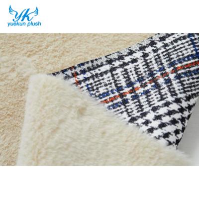 China 100% Polyester Plush Faux Fur Toy Faux Fabric For Sale 09YK60001 for sale