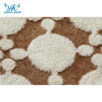 China Plush Cloth Material Microfiber Long Pile Plush Cloth For Sale 09YK60001 for sale