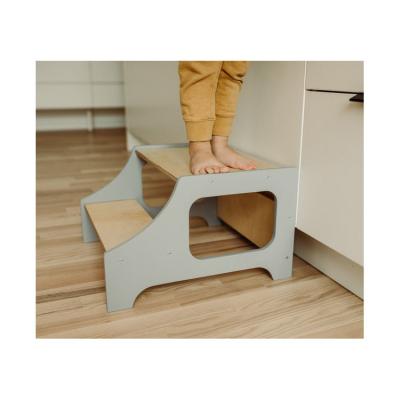 China Modern Selling Adult Children Learning Tower Wooden Bathroom Stool for sale