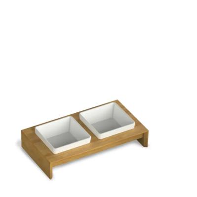 China Non-automatic High Quality and Low Price Durable Wood Dog Cat Furniture Rustic Pet Wooden Bed Indoor Pet House for sale