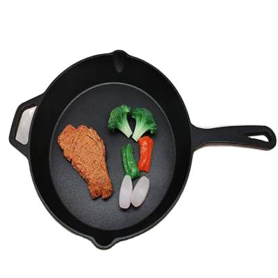 China Sustainable Durable High Quality Cast Iron Grill Pan Cookware for sale