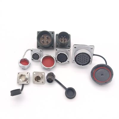 China Aviation / Car Custom Straight Aviation Radio Threaded Harness 9 Pin Screw Connector Cable / Sensor / Automation Wire for sale