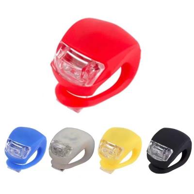 China MTB Bicycle Accessories Bike Silicone LED Warning Light Bicycle Tail Light for sale