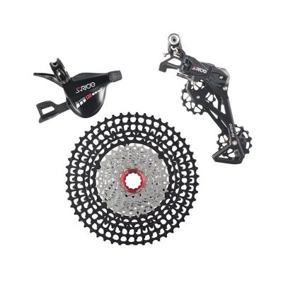 China Aluminum Bicycle Clutch S-RIDE MTB 13speed 11-52T Derailleurs Rear Cassettes Bike Groupset M700 for sale