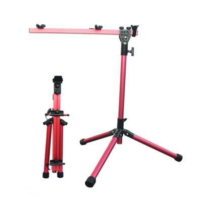 China Aluminum Alloy Mountain Road Bike Repair Rack Bicycle Wash Rack Parking Display Stand for sale