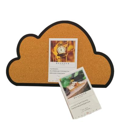 China Home Bulletin Cloud Shaped Cork Board Sustainable High Density for sale