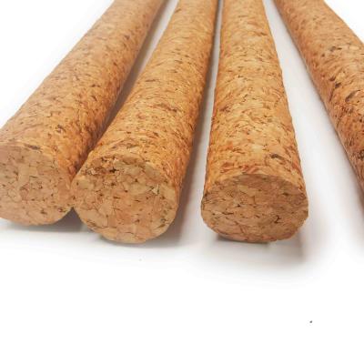 Cina Tappi agglomerati 25mm del diametro Cork Sticks Rod For Wine in vendita