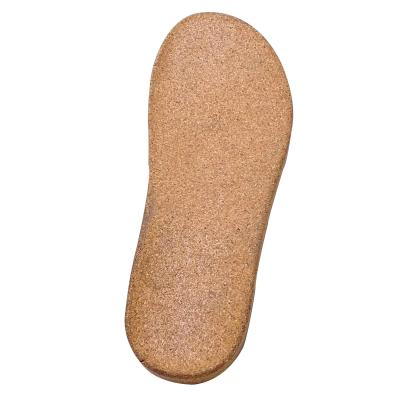 China Wear Resistant Cork Shoe Soles Midsole Sandals Comfortable Eco Friendly for sale