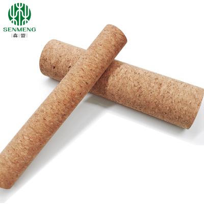 China Eco-Friendly Natural Anti-Stress Pain Yoga for Relax Cork Yoga Roller for sale