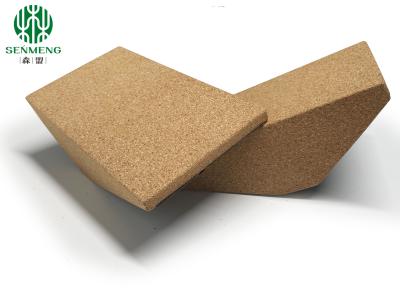 중국 Natural Cork Yoga Eco Friendly High Density Brick Cork Fitness Block 판매용