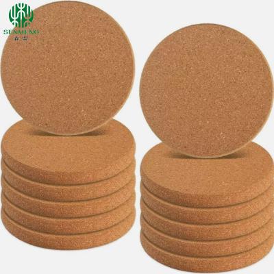 China Absorbent Cork Coasters  For Hot Drinks at Home,Office,Restauarnts With Custom Thickness zu verkaufen