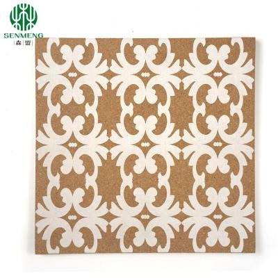 중국 Wholesale Factory Price Natural Eco-Friendly Square Insulation Cork Board 판매용