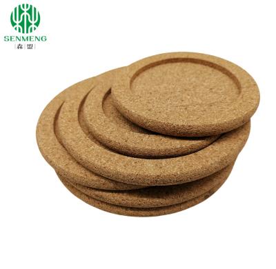 China Wholesale Round and Square Custom Promotion Gift Cork Placemats Cork Trivets for sale