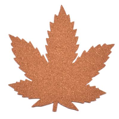 China DIY Maple Leaf Corkboards Notice Bulletin Antitear Self Adhesive for sale