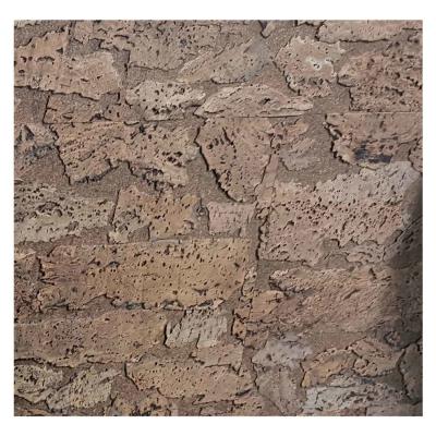 China A isolação de ISO9001 3D Cork Bark Wall Panels Heat telha a polegada 23.62*35.43 regenerativa à venda